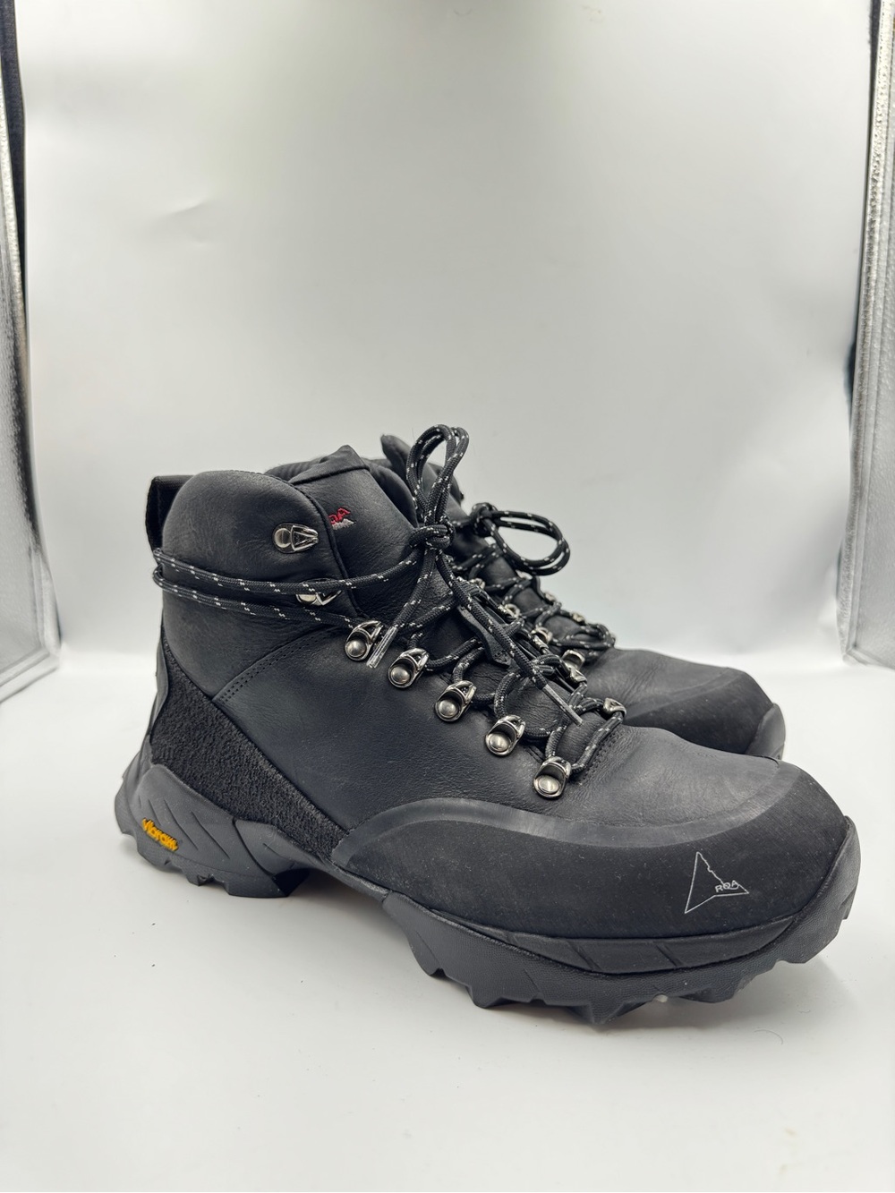 ROA Andreas Hiking Boots Black Leather 42 9 Men’s